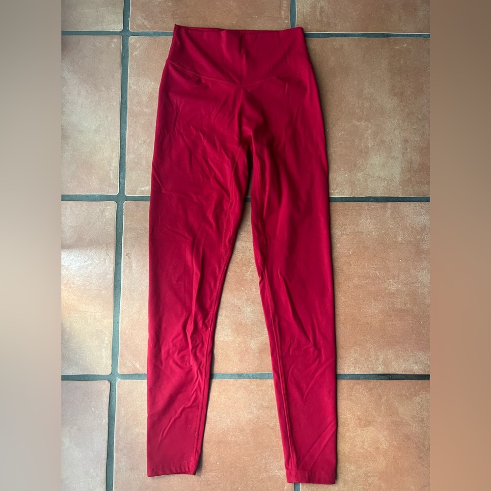 Balance Athletica Vitality Red Leggings